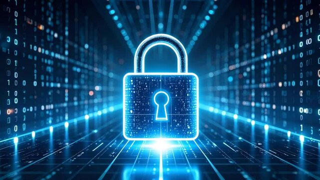 Digital lock security technology image