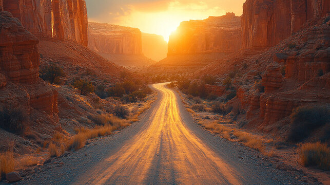 road to the grand canyon