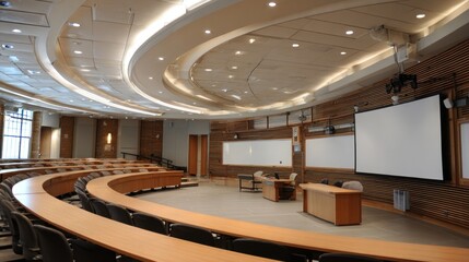 Modern auditorium interior