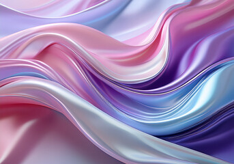 Abstract Flowing Silk Texture