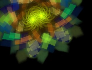 Imaginatory fractal abstract background Image