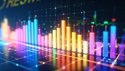 Colorful digital graphs