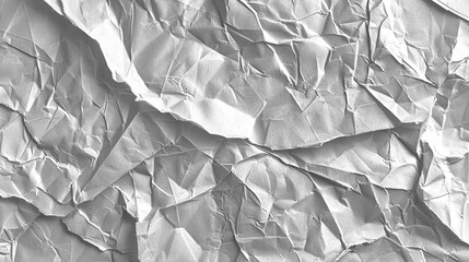 Transparent Crumpled  Paper Texture Mockup