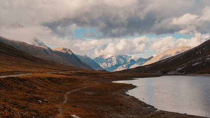 lake in the mountains