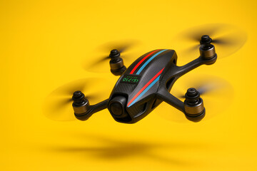 Racing Nano Drone Showcase with Micro UAV Speed Technology for Competitive Miniature Racing