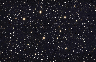 Abstract Background of a Dense Field of Golden Stars