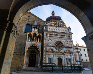 Bergamo’s Basilica di Santa Maria Maggiore in Italy