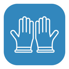 Obraz premium Cleaning Gloves Icon