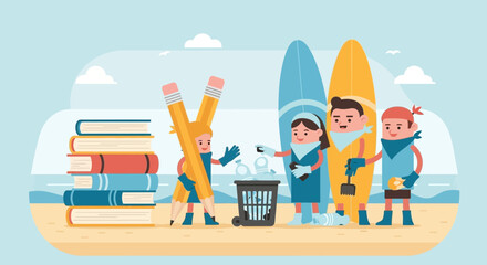 Beach Education And Environmental Responsibility Combining Knowledge And Sustainability