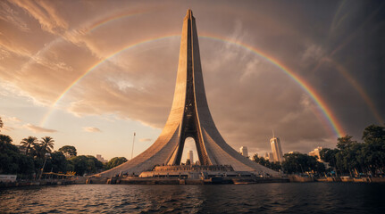 bridge over the river