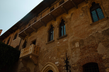 Fachada de la casa de Giulietta en Verona