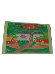 Obraz premium Bridge to the Heart of the Village.PNG/JPEG