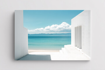 Stunning minimalist island view