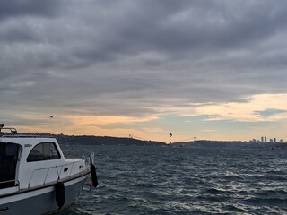 boat on the sea