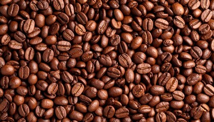Fototapeta premium Roasted coffee beans close-up