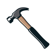 Hammer Icon Design. Hammer Vector Illustration.