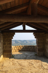 View from picnic shelter at North Unit at Theodore Roosevelt National Park, North Dakota