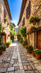 Fototapeta premium Global Rustic Wonders for Your Walls