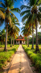 Obraz premium Hidden Villages Around the World