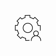 company modification icon sign vector