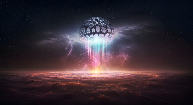 The Enigmatic Cosmic Structure A Breathtaking Interstellar Phenomenon Unveiling the Mysteries of the Universe