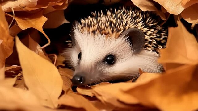 hedgehog in the hands