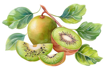 Kiwi radial layout clear horizon