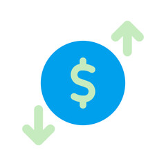 cash flow duo tone icon