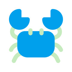crab duo tone icon