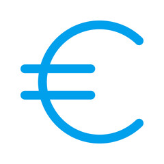 euro duo tone icon
