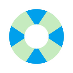 Obraz premium lifeguard duo tone icon