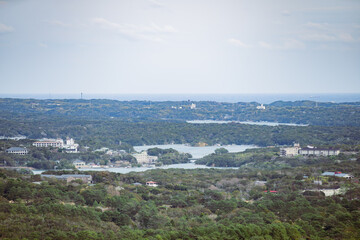 三重県志摩市　横山展望台からの伊勢志摩の風景