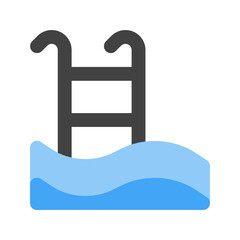 swimming pool flat icon
