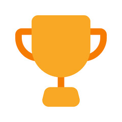 trophy flat icon