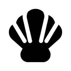 seashell glyph icon