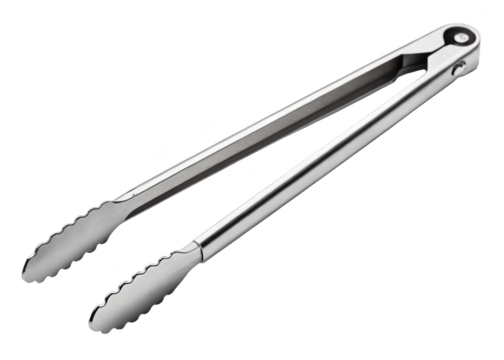 Barbecue tongs Isolated on a transparent background 