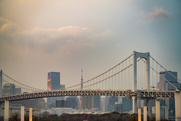 Obraz premium 東京 お台場からの風景