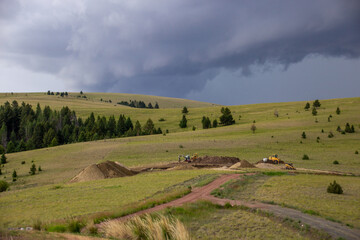 Fototapeta premium Storm Construction