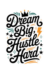 Obraz premium Retro T-Shirt Typography Vector Design – EPS Illustration Art