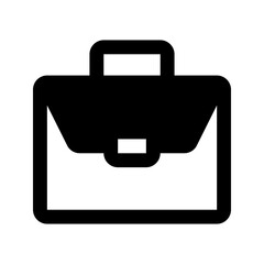 Obraz premium portfolio line icon