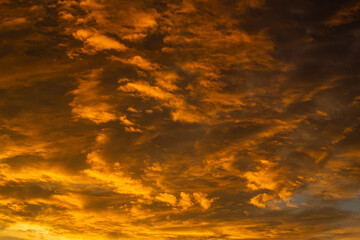 奄美大島の夏の夕暮れ。