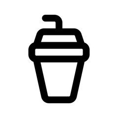drink line icon