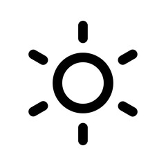 sun line icon