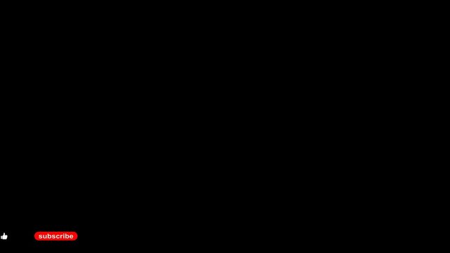 simle subscribe notification animated for cool video
