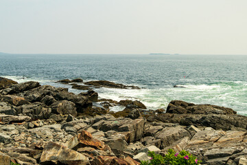 Peaks Island, Maine coastline