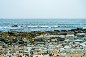 Peaks Island, Maine coastline