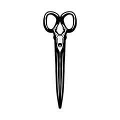 scissors isolated on vector illustration