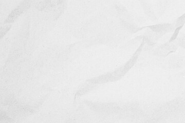 White recycled craft paper texture as background. Grey paper texture, Old vintage page or grunge vignette of old newspaper. Pattern rough art creased grunge letter. Hardboard with copy space for text.