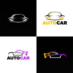 Auto mobile car vehicle logo template