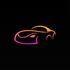 Auto mobile car vehicle logo template